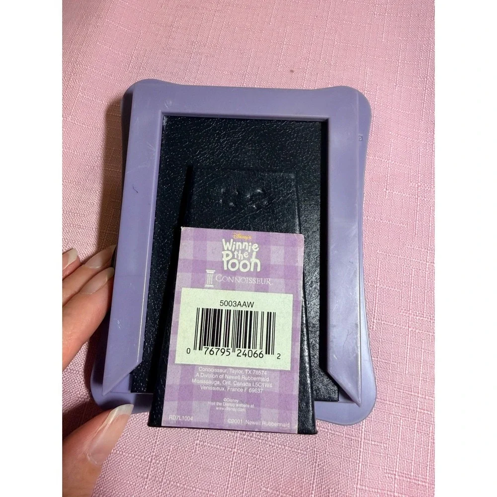 Disney Winnie‎ the Pooh Eeyore Purple Picture Frame 2001 Connoisseur 5003AAW